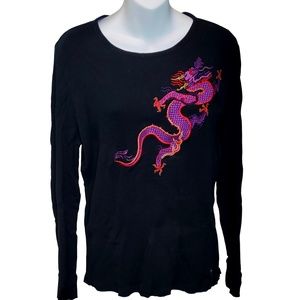 Pre-owned Women's Black L-RL Lauren Active Ralph Lauren Shirt